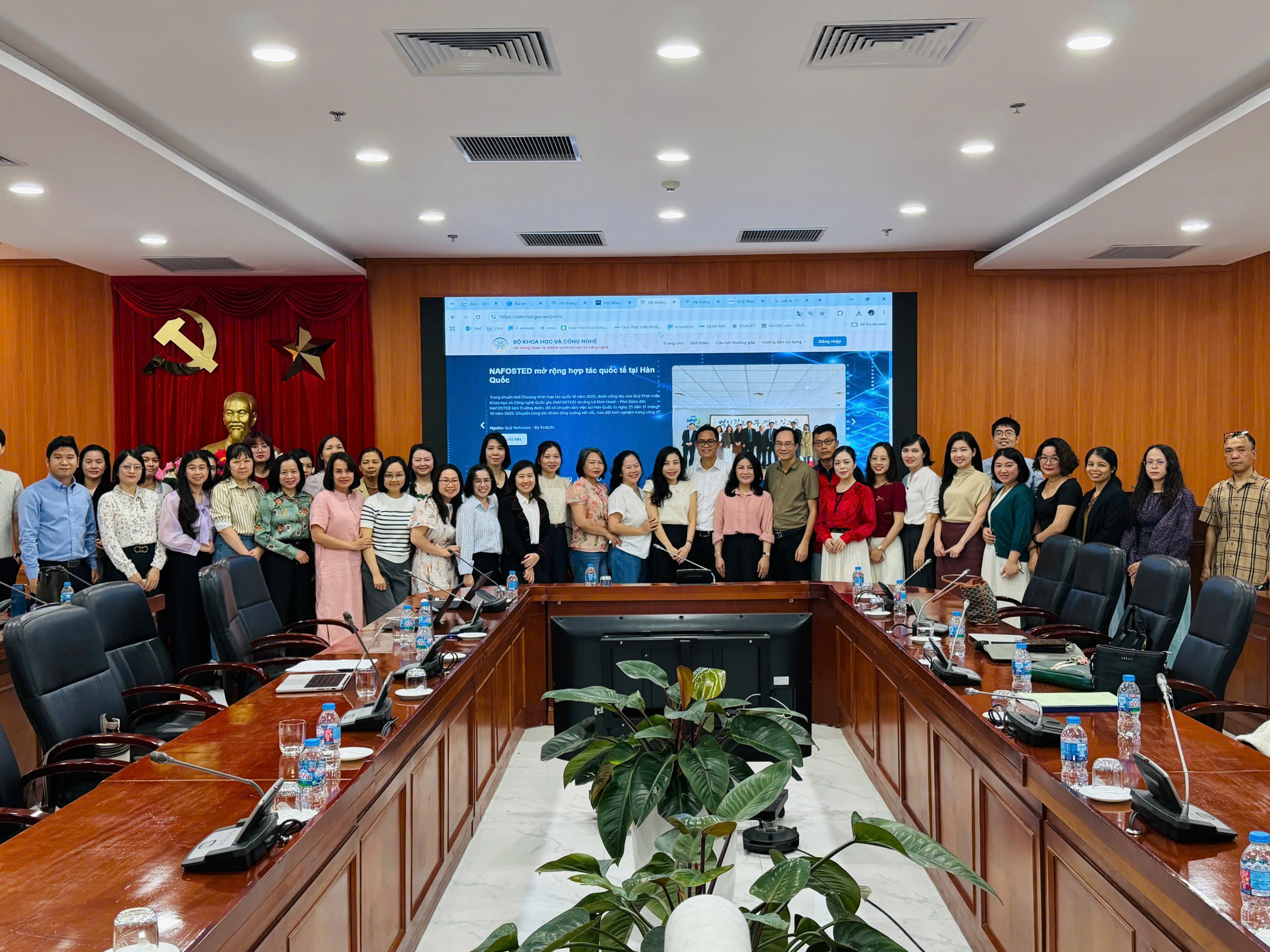 Thúc đẩy Vn123 win vn 123 game trong quản lý khoa học: VN123 tập huấn vận hành Hệ thống quản lý nhiệm vụ KH&CN