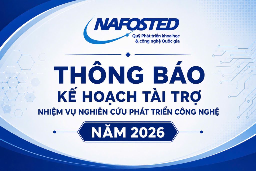 Code Vn123 win Kế hoạch tài trợ nhiệm vụ nghiên cứu phát triển công nghệ năm 2026